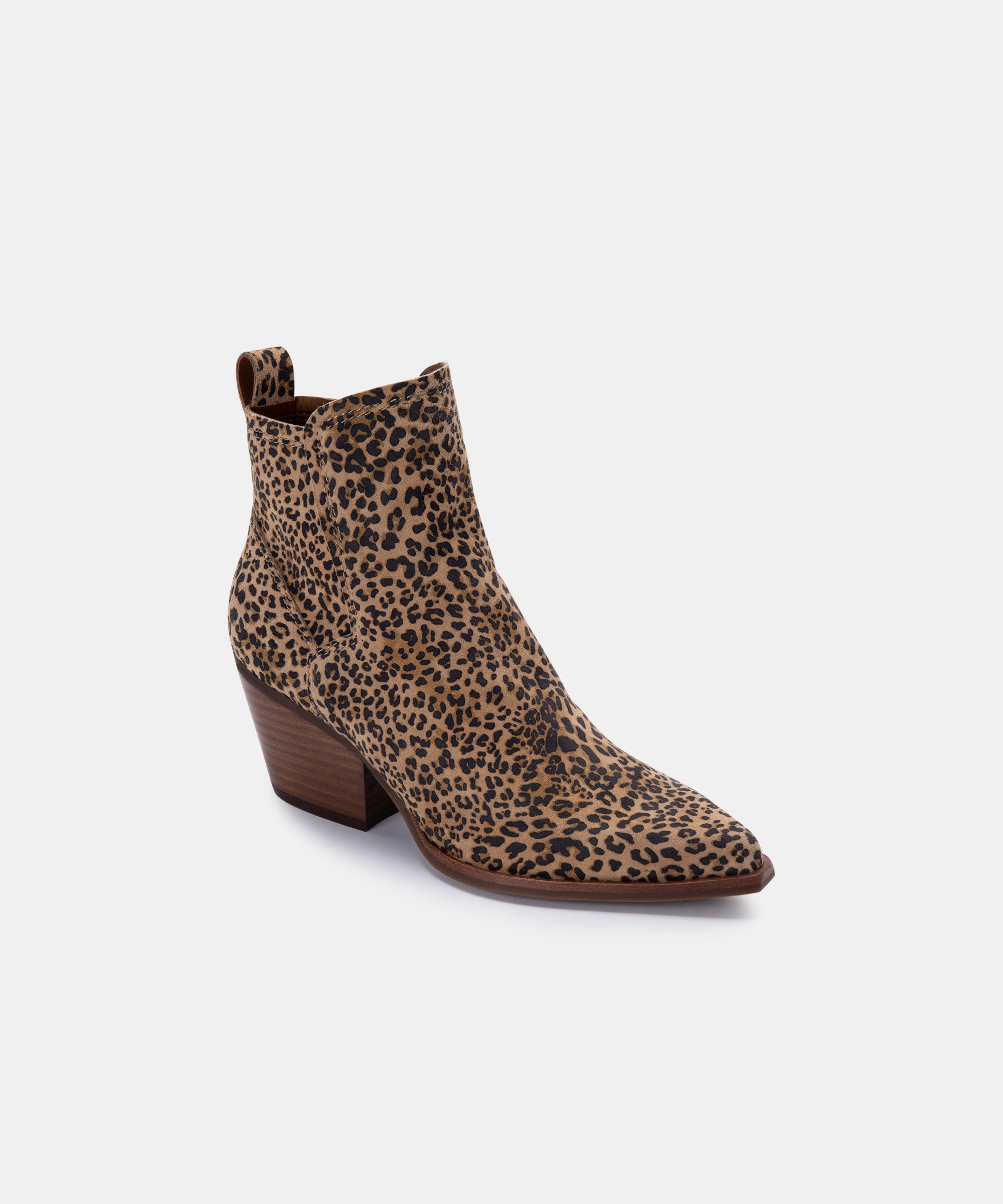 dolce vita stacked heel bootie