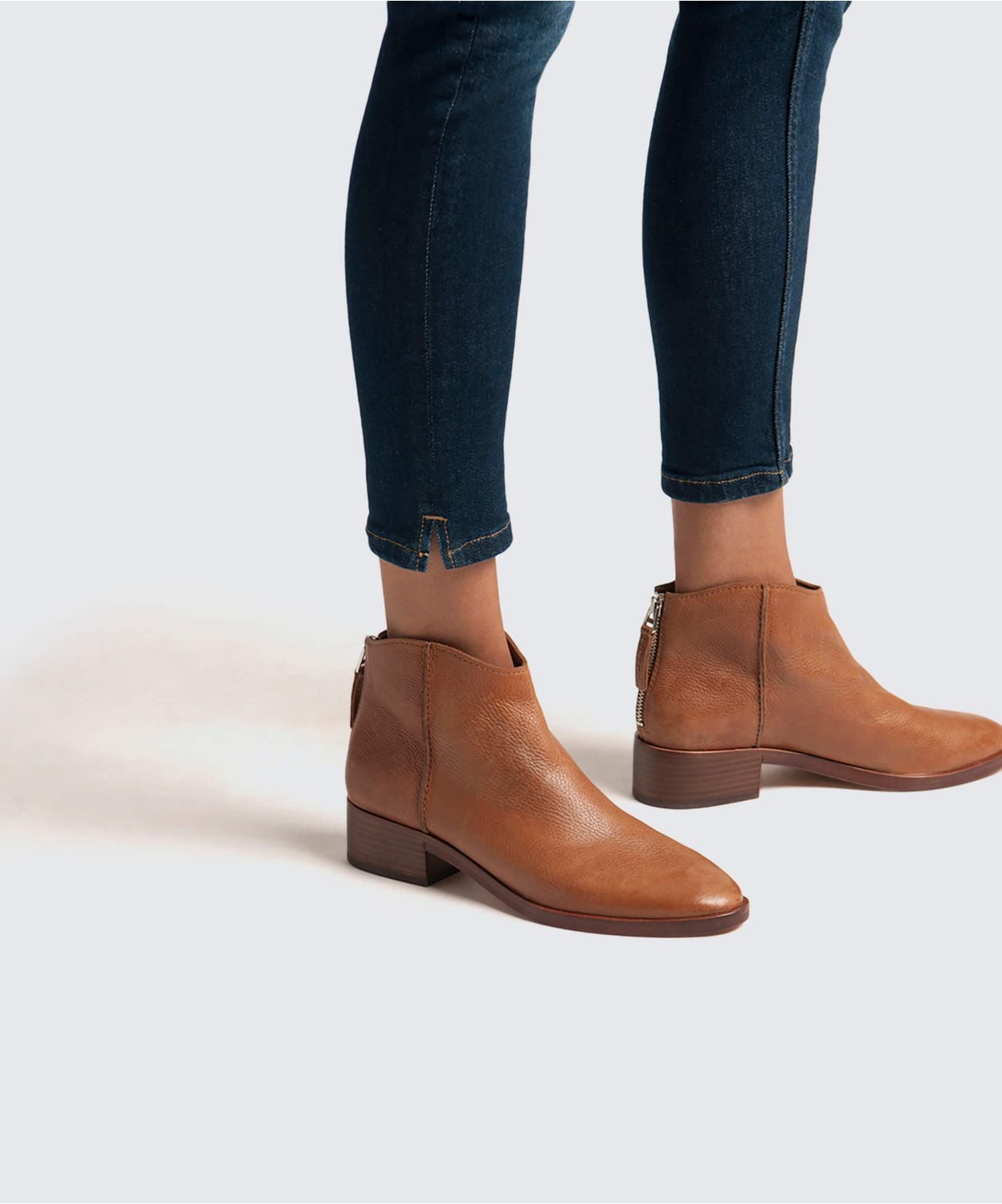 TUCKER BOOTIES IN DK TAUPE – Dolce Vita