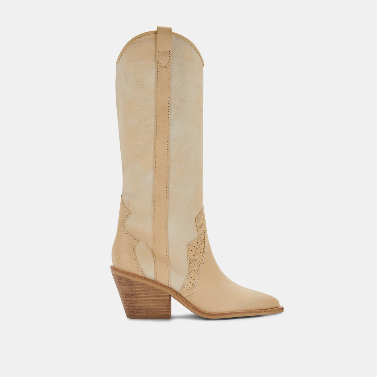 NAVENE BOOTS IN VANILLA NUBUCK – Dolce Vita