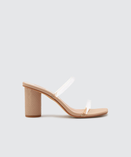 wide width nude sandals