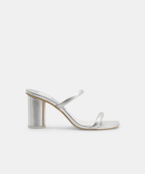 dolce vita white heels