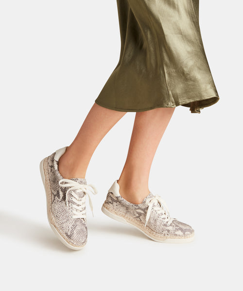 dolce vita snake sneakers