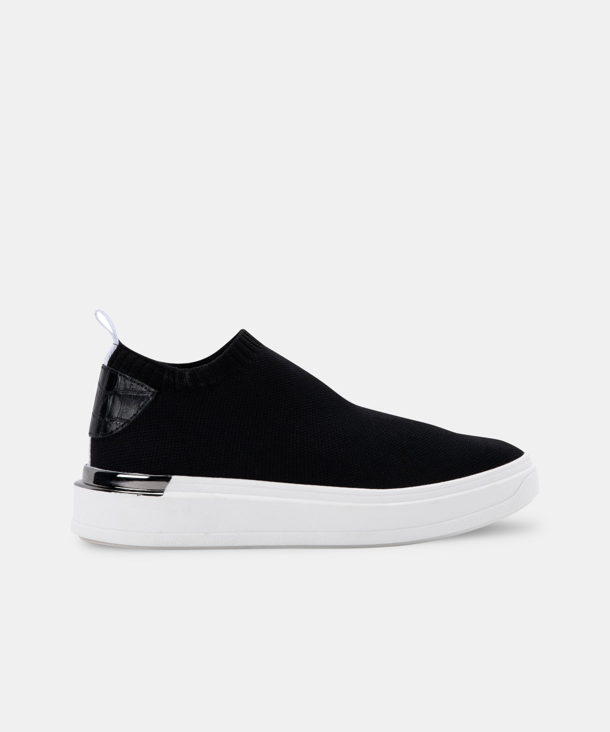 dolce vita black slip on sneakers