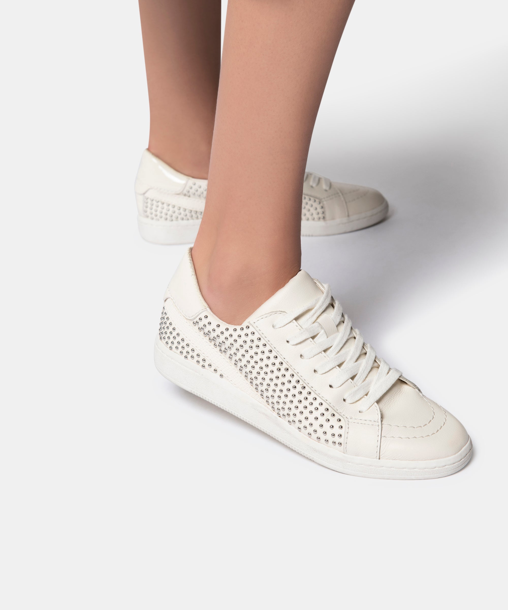 dolce vita tate studded sneakers