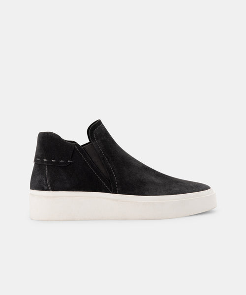 dolce vita black sneakers