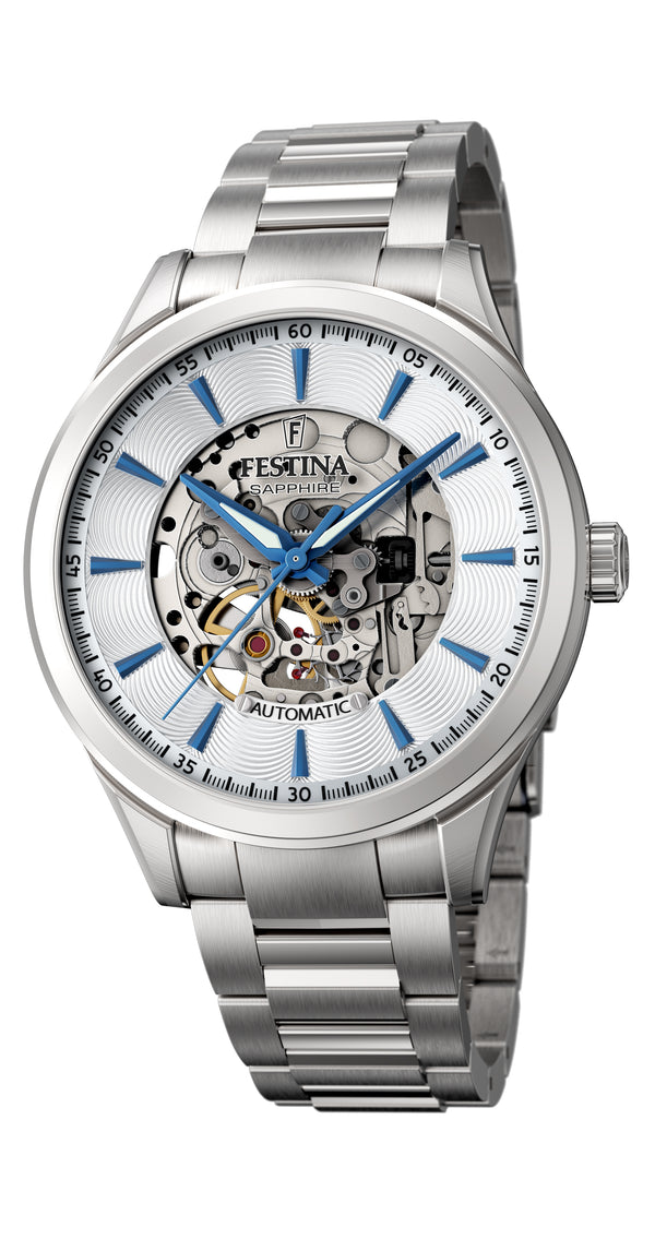 Festina clearance skeleton watch