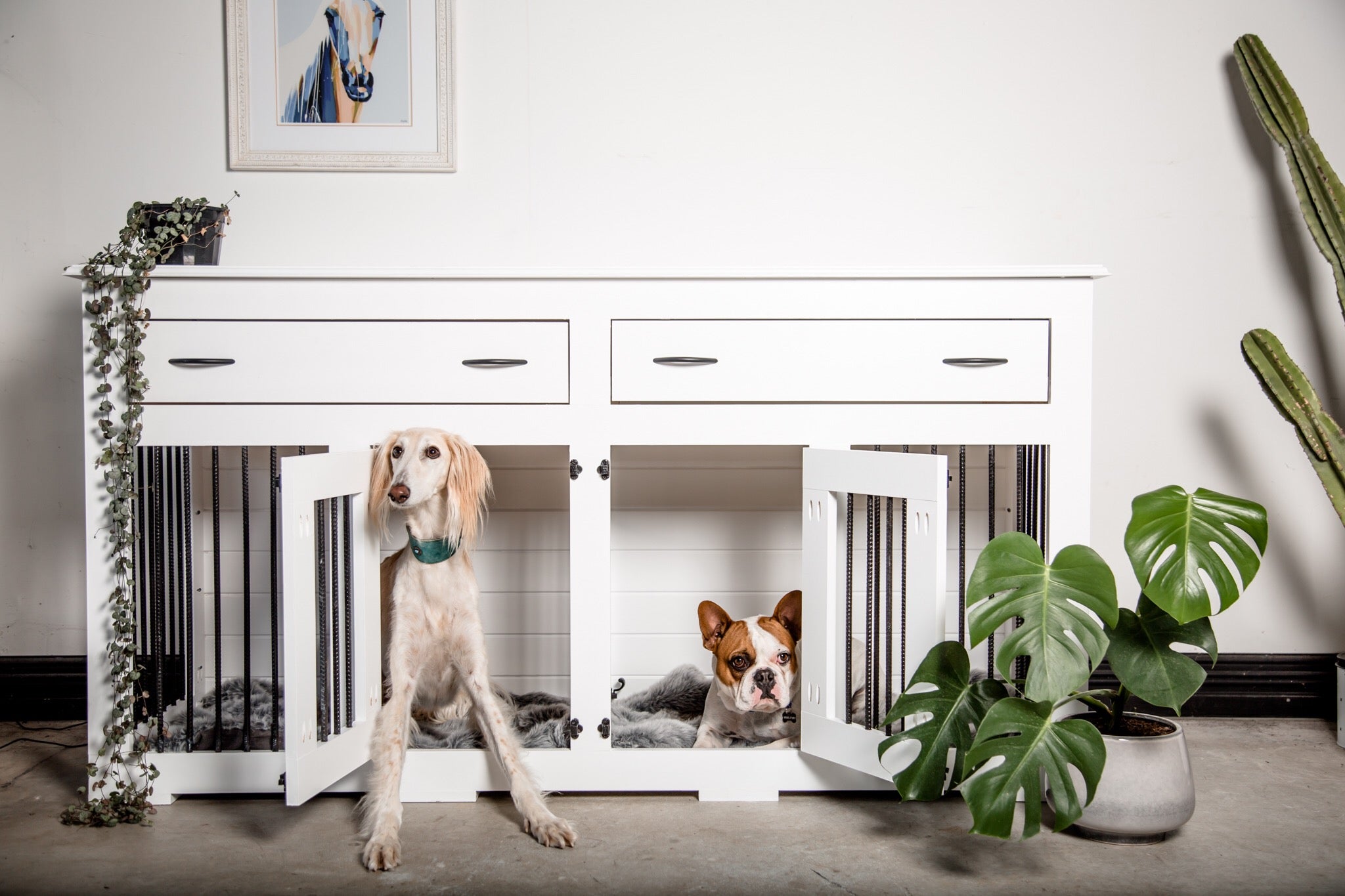 dog crate furniture australia