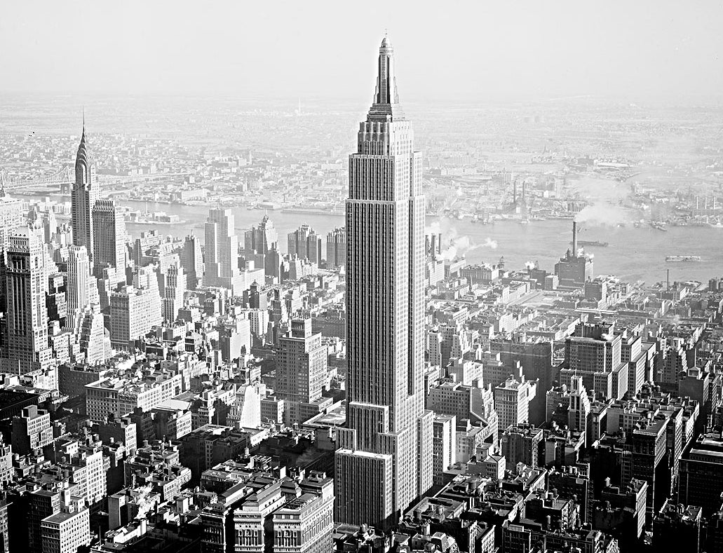 The First of May in 1931 saw the completion of the world's tallest building.