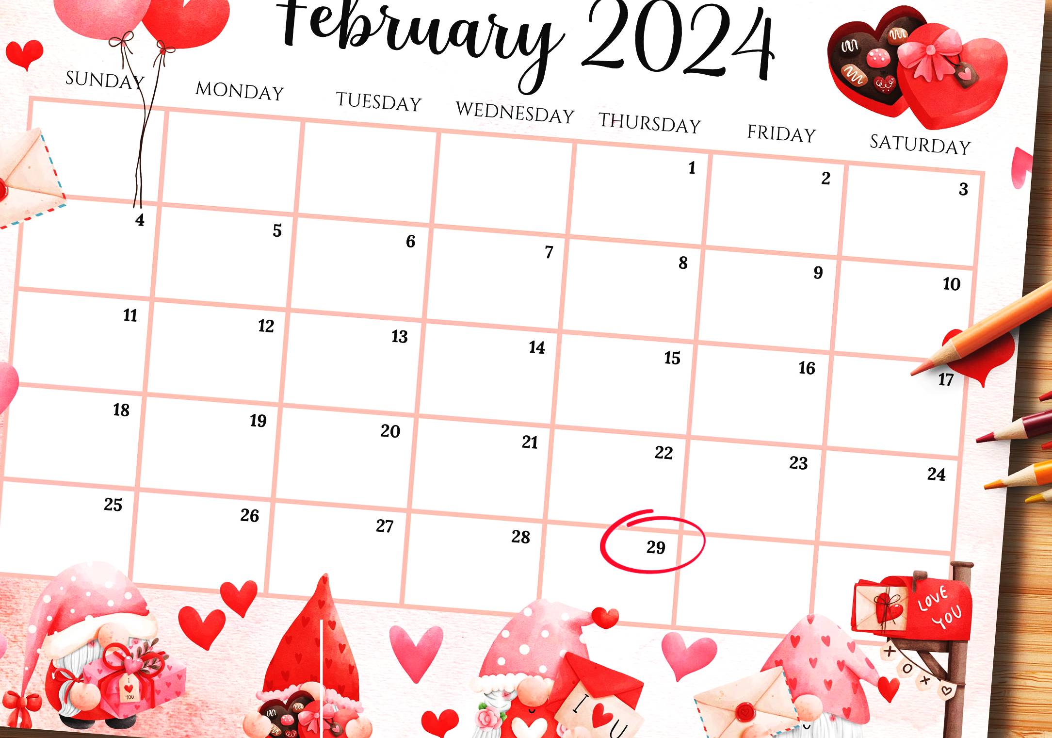 From this point on in 2024, dates leap ahead two calendar days.