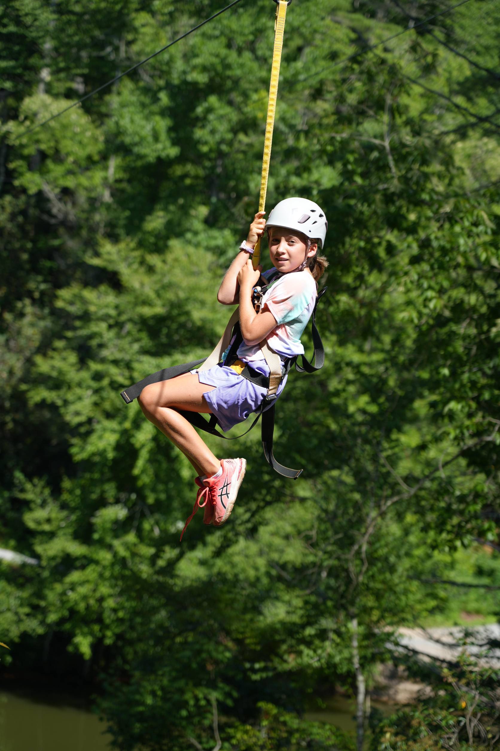 Check out the thrilling time for Ms. Aleksandra during her stay at Keystone Camp!