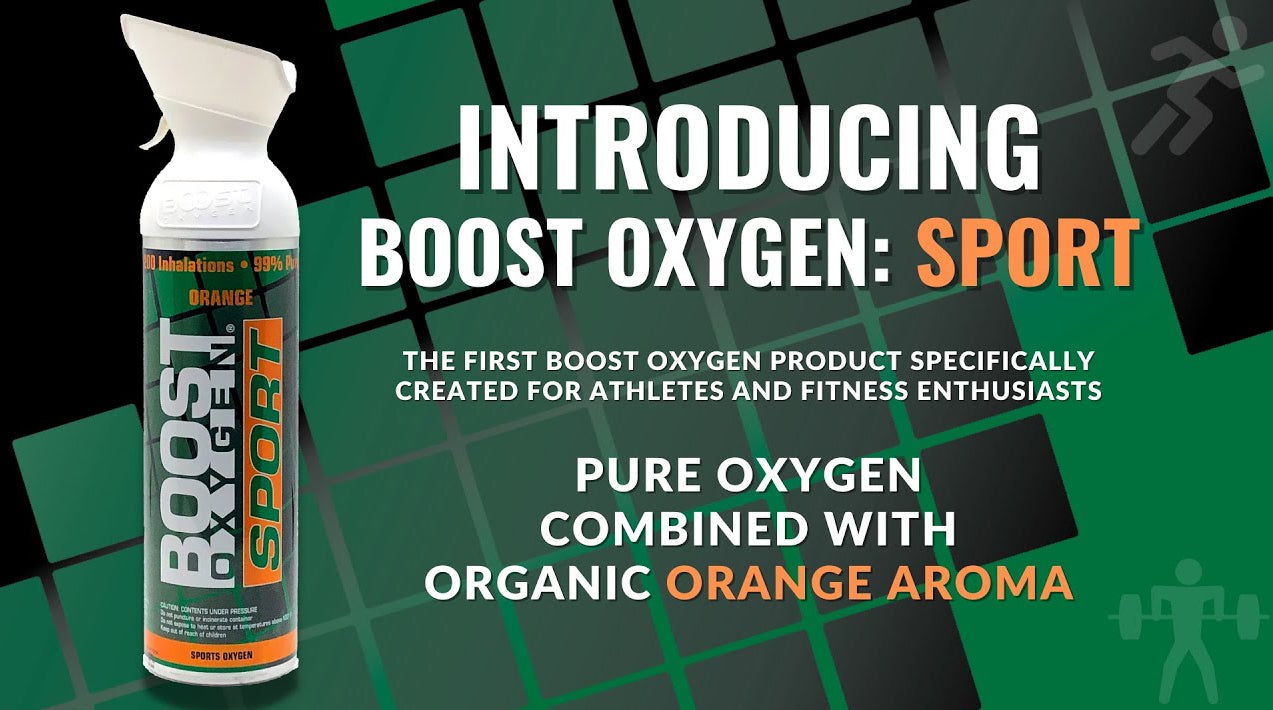 Boost your athletic performance and recovery with Boost Oxygen SPORT!