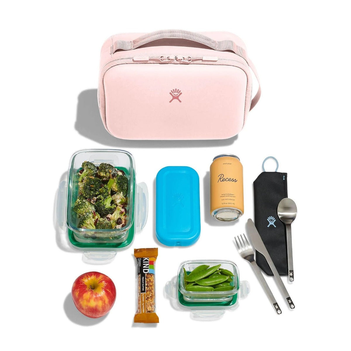 Eat your food wherever the trail takes you with the Hydro Flask Carry Out Insulated Lunch Box.
