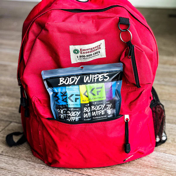 Keep staying clean as easy as possible on your camper with Klean Freak Body Wipes.