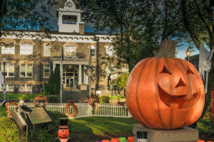 These guys got real into Halloween. Thanks, Disney Channel!