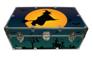 Bring Halloween to your home with the Flying Witch Camp Trunk.