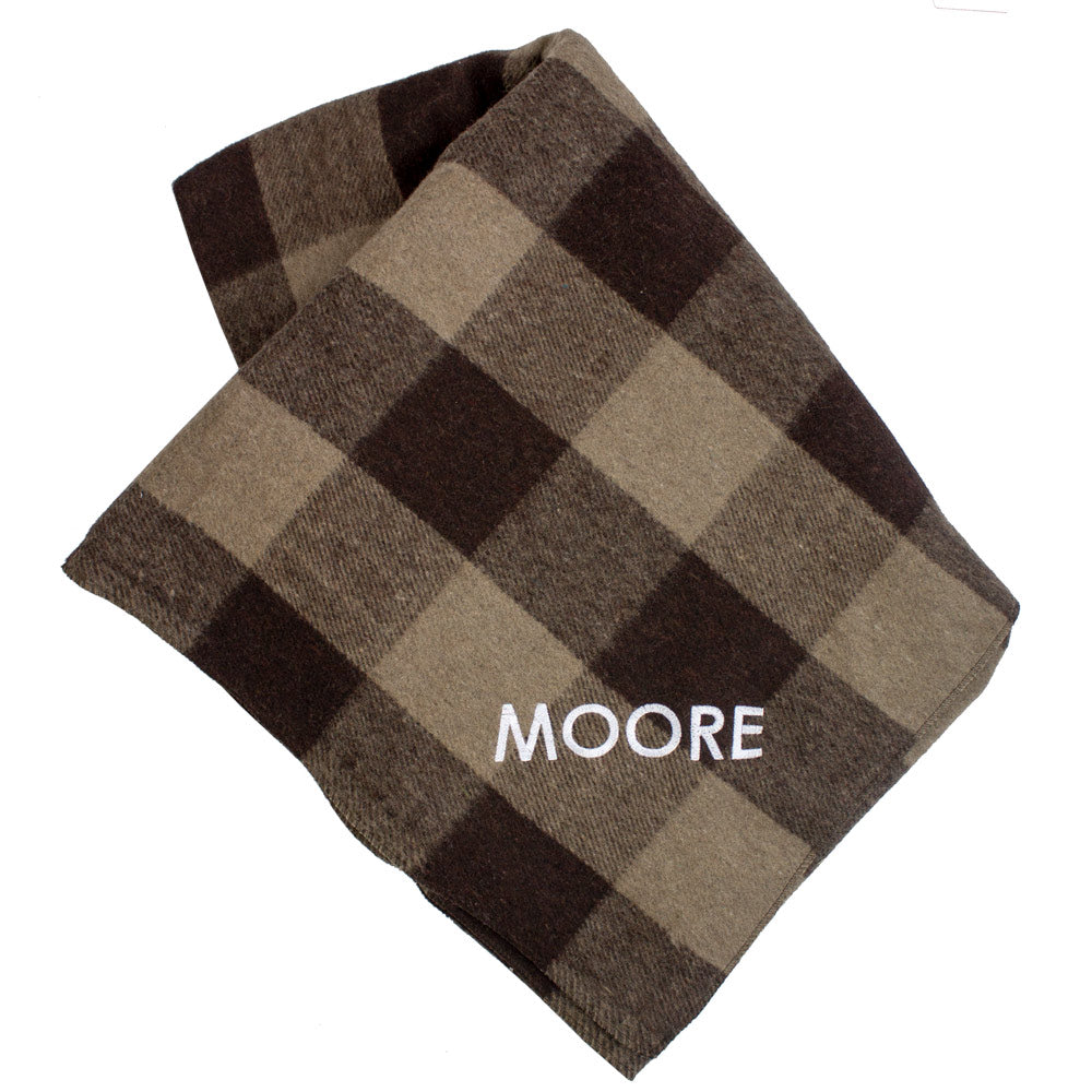 personalized-bunkhouse-plaid-wool-blanket