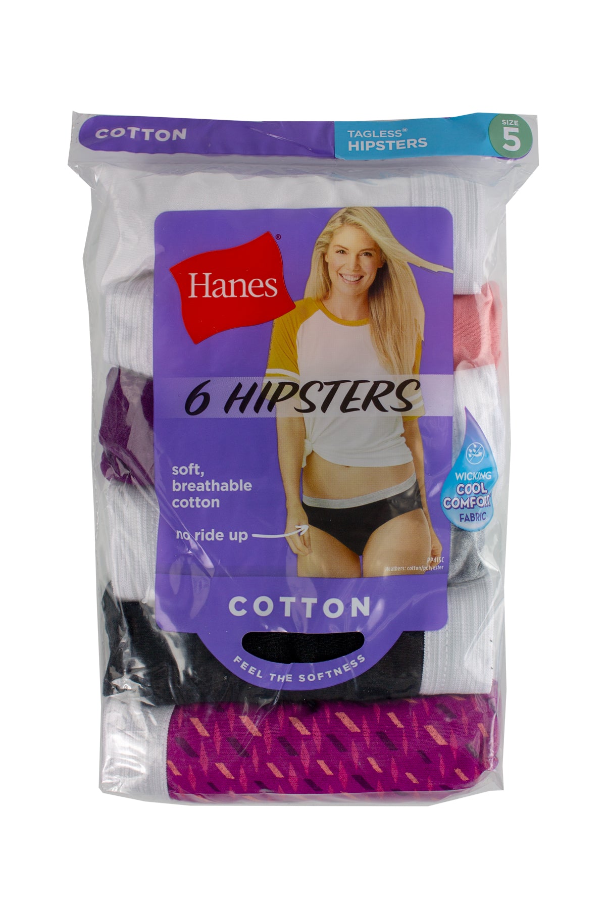 hanes hipsters size 8