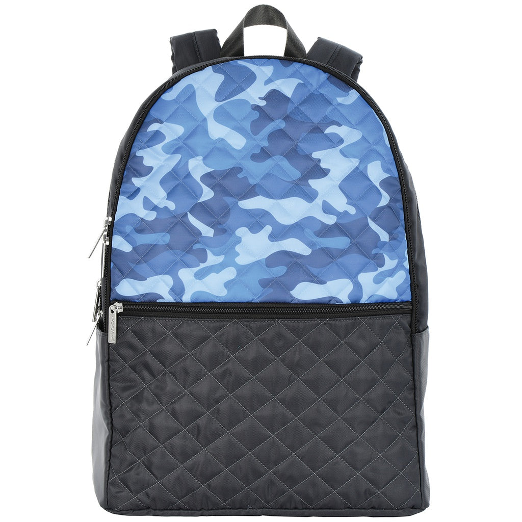 iscream-blue-camo-quilted-backpack