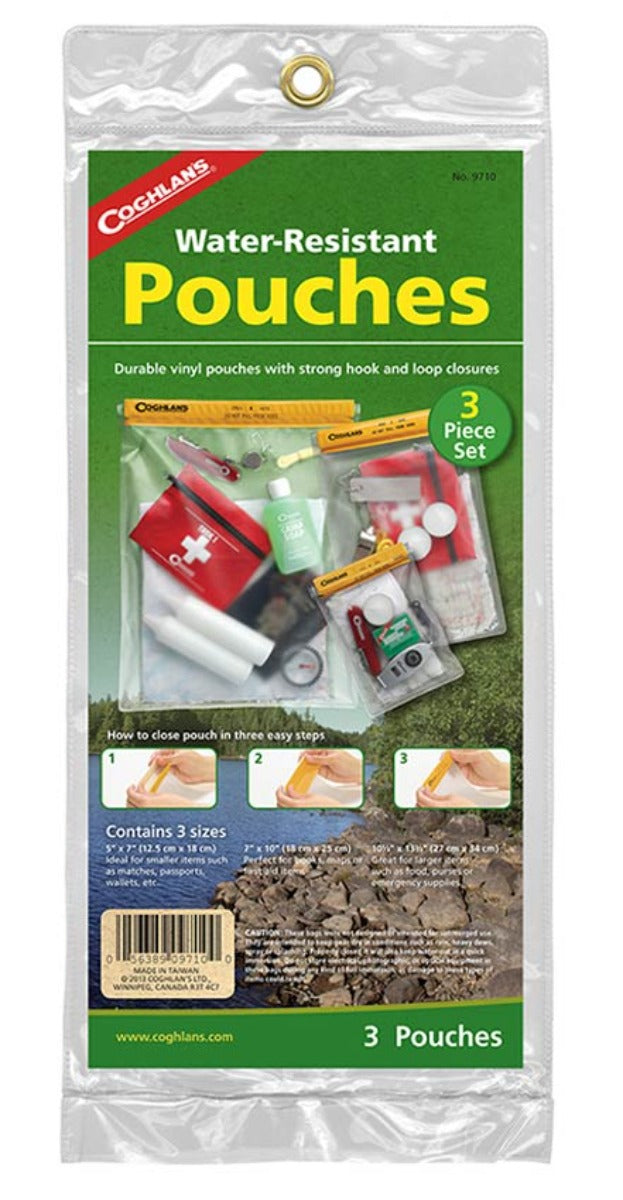 Coghlans® Waterproof Pouch - 3 Piece Set