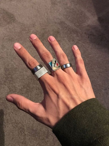 what finger for a mans ring, what rings can a man wear, is it ok for guys to wear rings, rules to wearing rings male