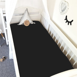 black cot sheet