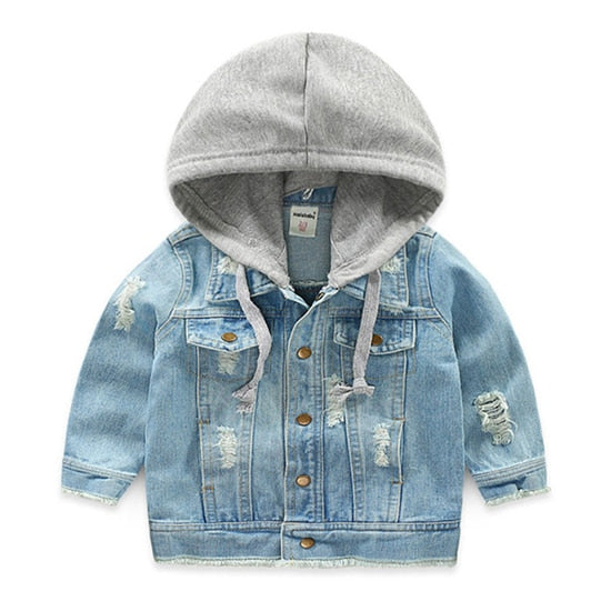 denim baby jacket