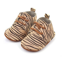 animal print baby shoes