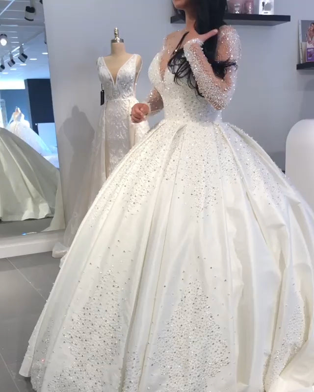 luxury ball gown wedding dresses