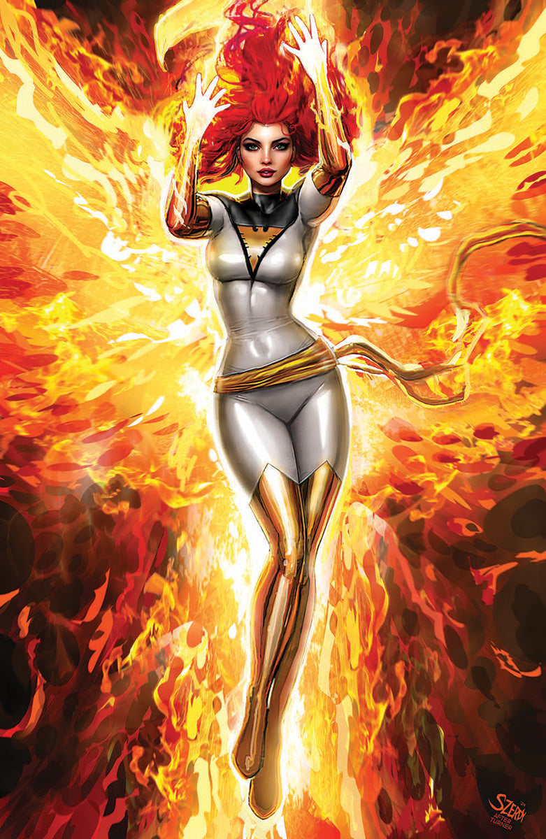 [FOIL] PHOENIX #3 UNKNOWN COMICS EXCLUSIVE NATHAN SZERDY VIRGIN VAR (09/25/2024) - Unknown Comics product image