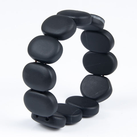 Real Bianshi Black Bian Natural Stone Bracelet
