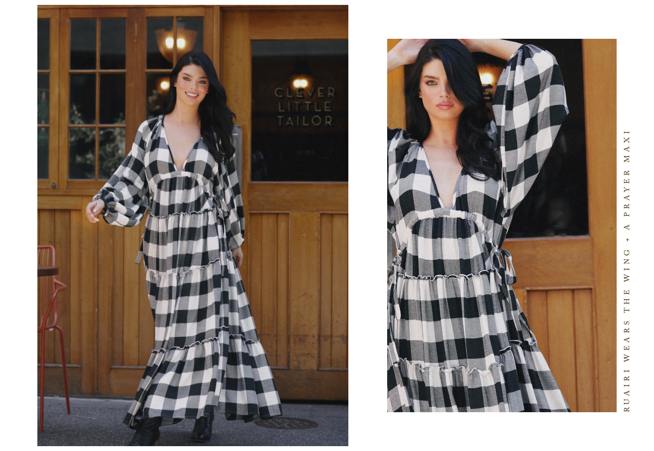 Wing and a Prayer Maxi  |  Clever Little Tailor