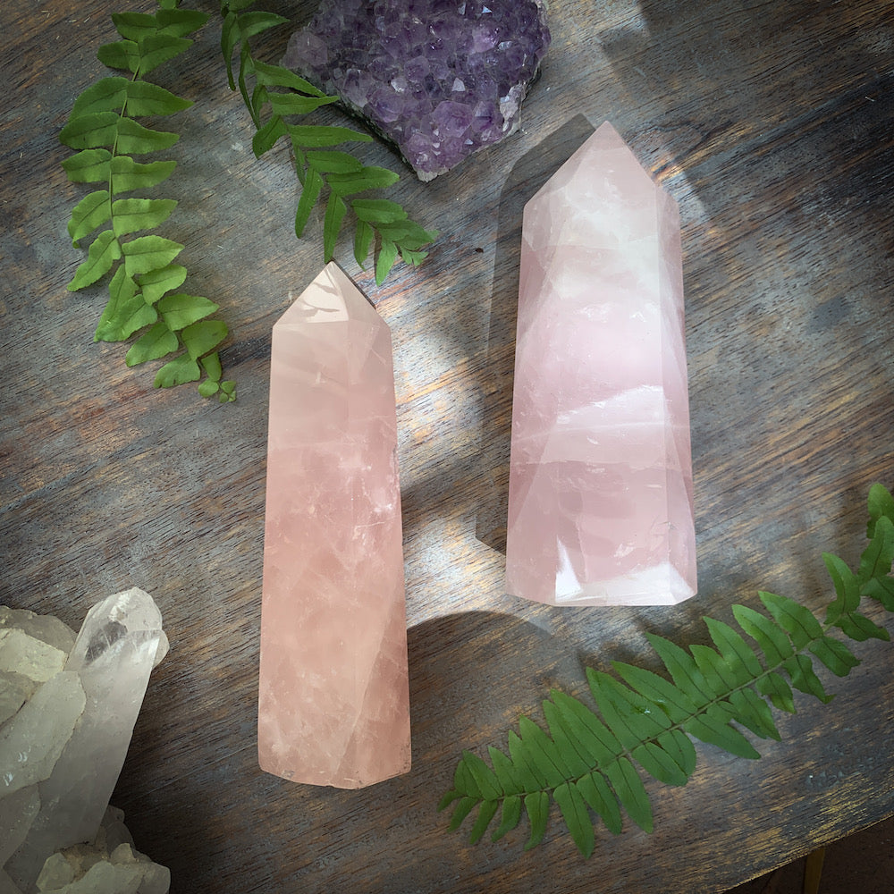 rose quartz tower