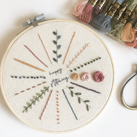 Stick and Stitch– Mindful Mantra Embroidery