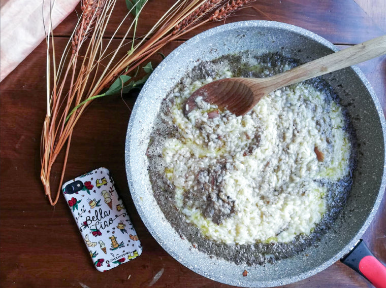 Red Chicory and Gorgonzola Cheese Risotto Recipe