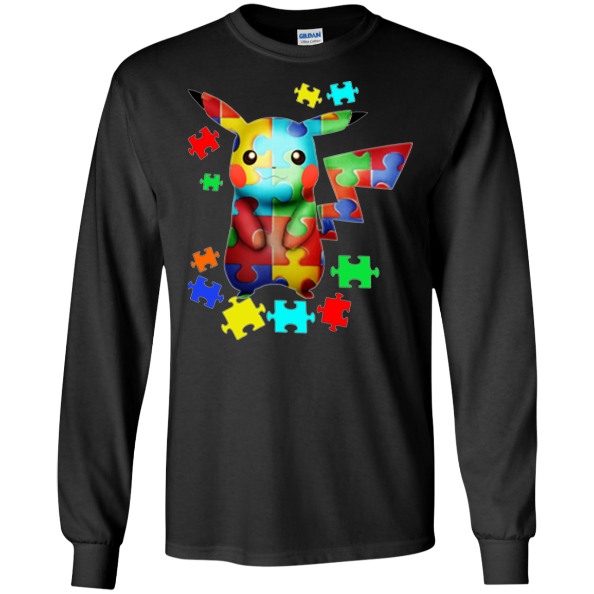 Autism Pikachu T Shirt Ultra Shirt