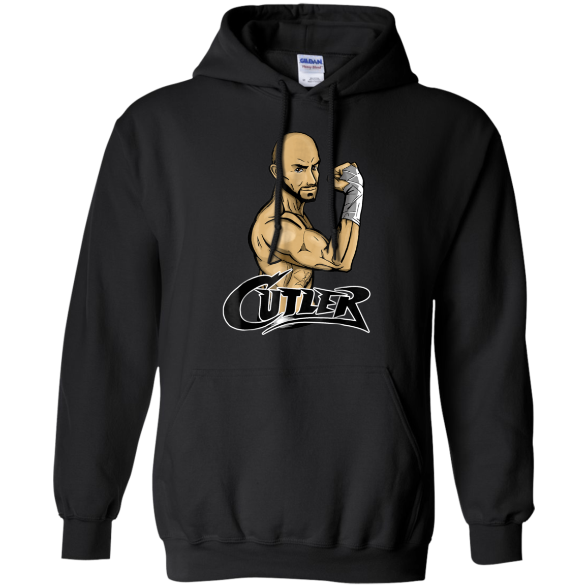 Brandon Cutler Comic Style Pro Wrestling Shirt 