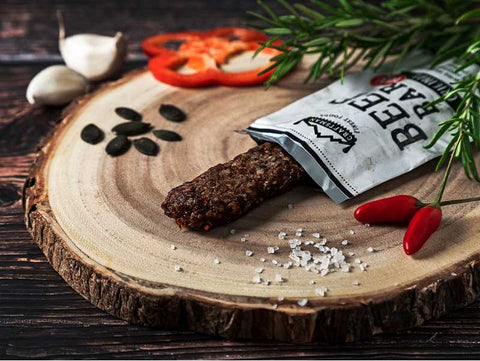 Beef Bar Original der Rindfleischriegel von Craftsman Foods. 100% natürlich und ohne Zucker