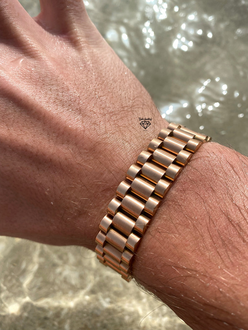 President bracelet rose gold | Luxury 