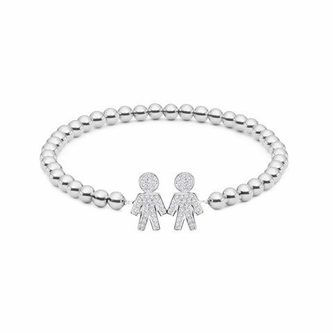 Buy 925 Sterling Silver Italian Design Bracelet for Men and Boys