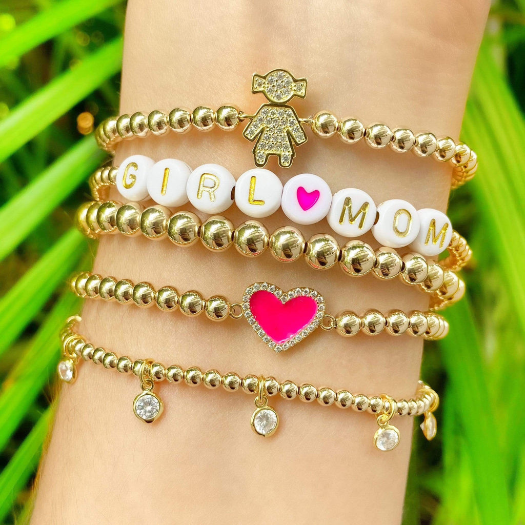 Eye Candy  Color Charm Bracelet – Jaimie Nicole