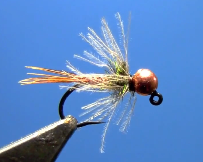 Tungsten Bead Soft Hackle Pheasant Tail Tactical Jig Czech Nymph Euro