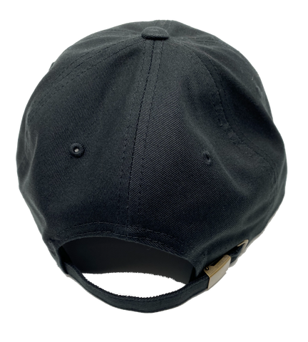 buckle on cotton logo cap dakota angler hat