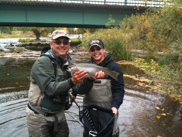 Black Hills Trout Fishing Fall 2012