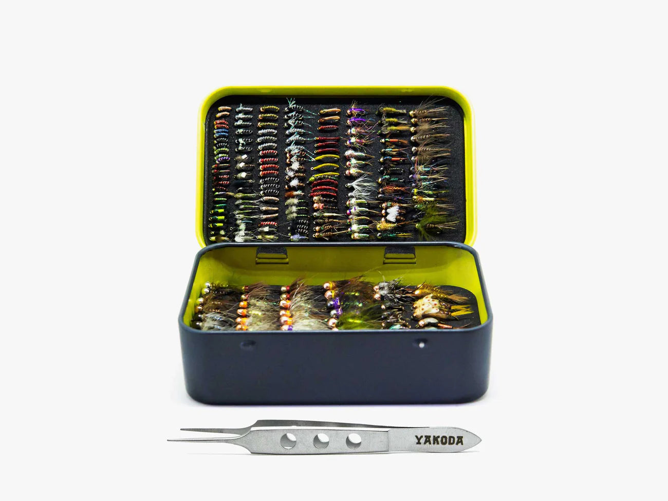 YAKODA SUPPLY Yakoda Fly Tin Combo with Tweezer