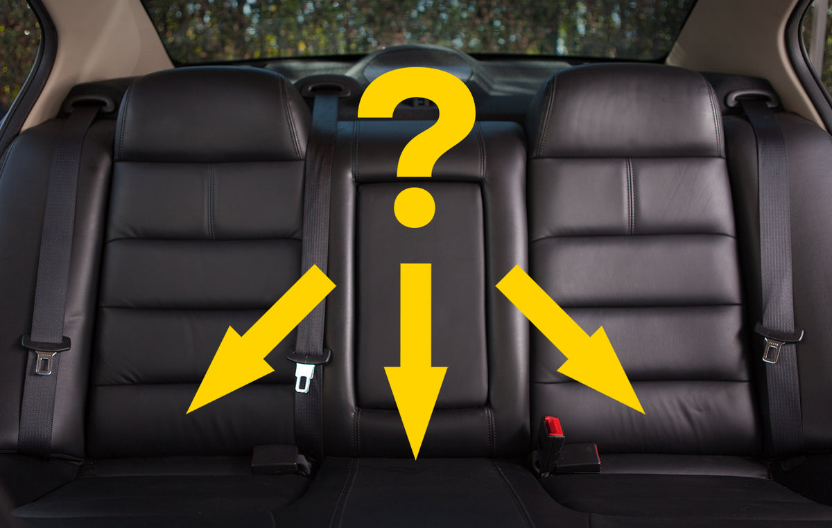 rear facing car seat middle seat