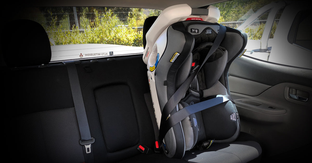 rear facing car seat middle seat