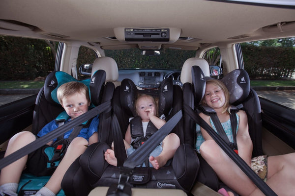 best convertible car seat for 3 across