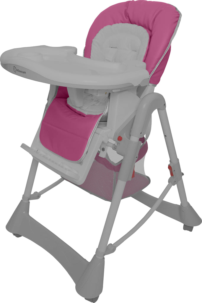 high chair cover with straps