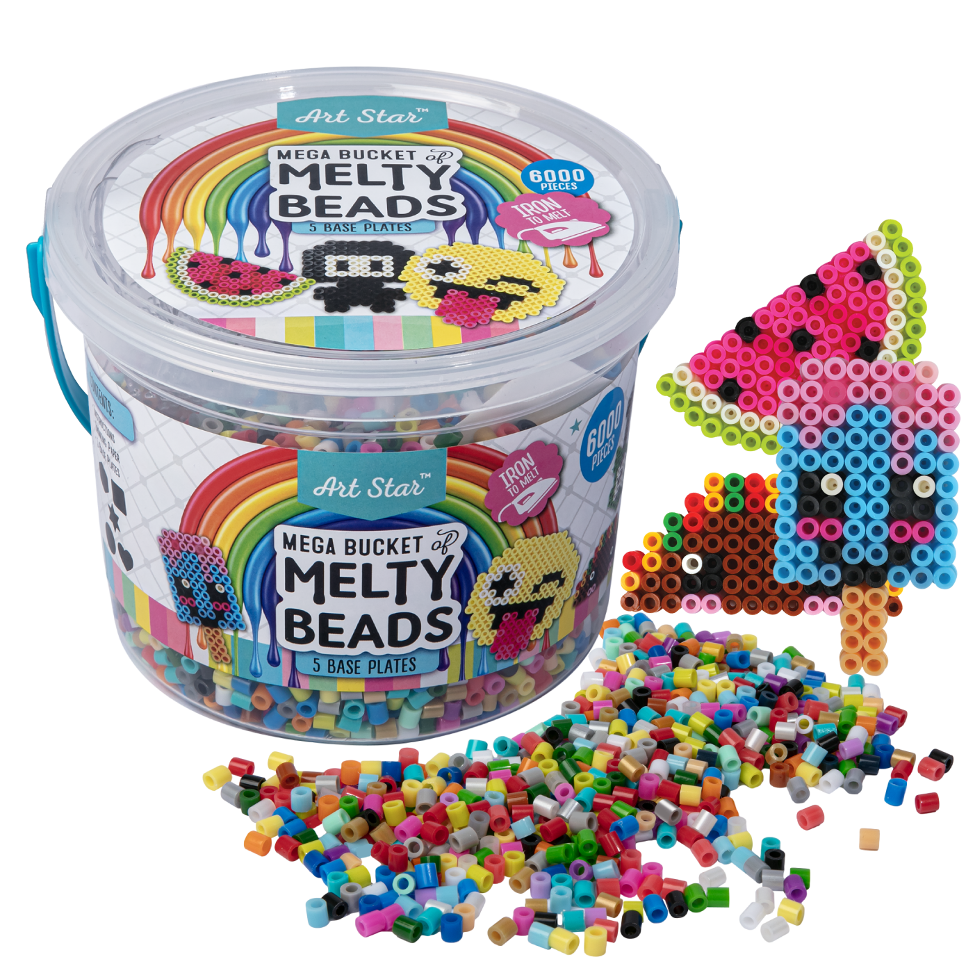 Image of Art Star Mega Bucket of Melty Beads 6000+ Beads