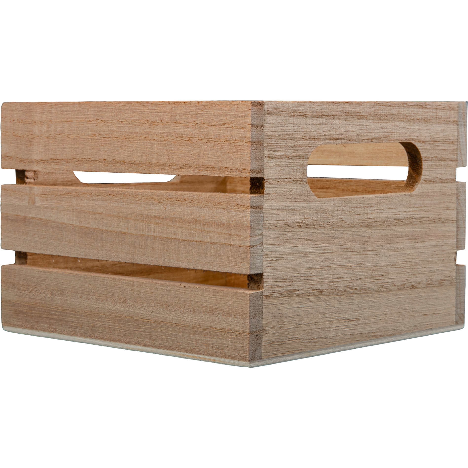 Image of Urban Crafter Paulowina Square Storage Crate 13 x 13 x 9cm